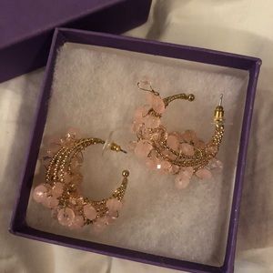 Landau earrings never worn